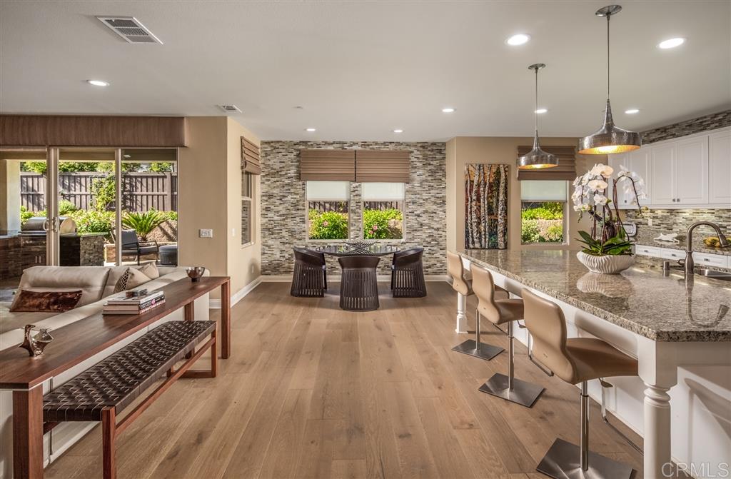 698 Normandy Road Encinitas, CA 92024 - Photo 5 of 25 Huge kitchen with an island, nook, open to the family room