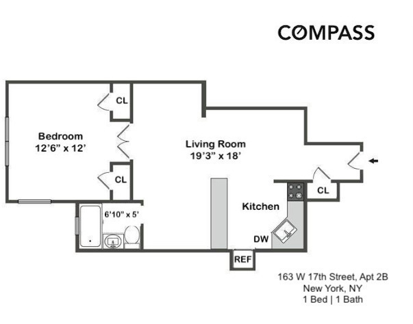 163 West 17th Street, Unit 2B Manhattan, NY 10011 - Photo 10 of 10