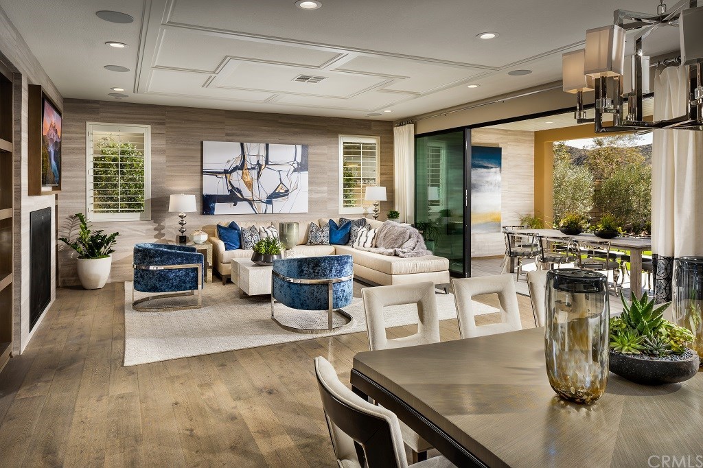 18946 Lauren Lane Saugus, CA 91350 - Photo 5 of 20 Kitchen to Family Room. Photos of model home not actual home for sale.