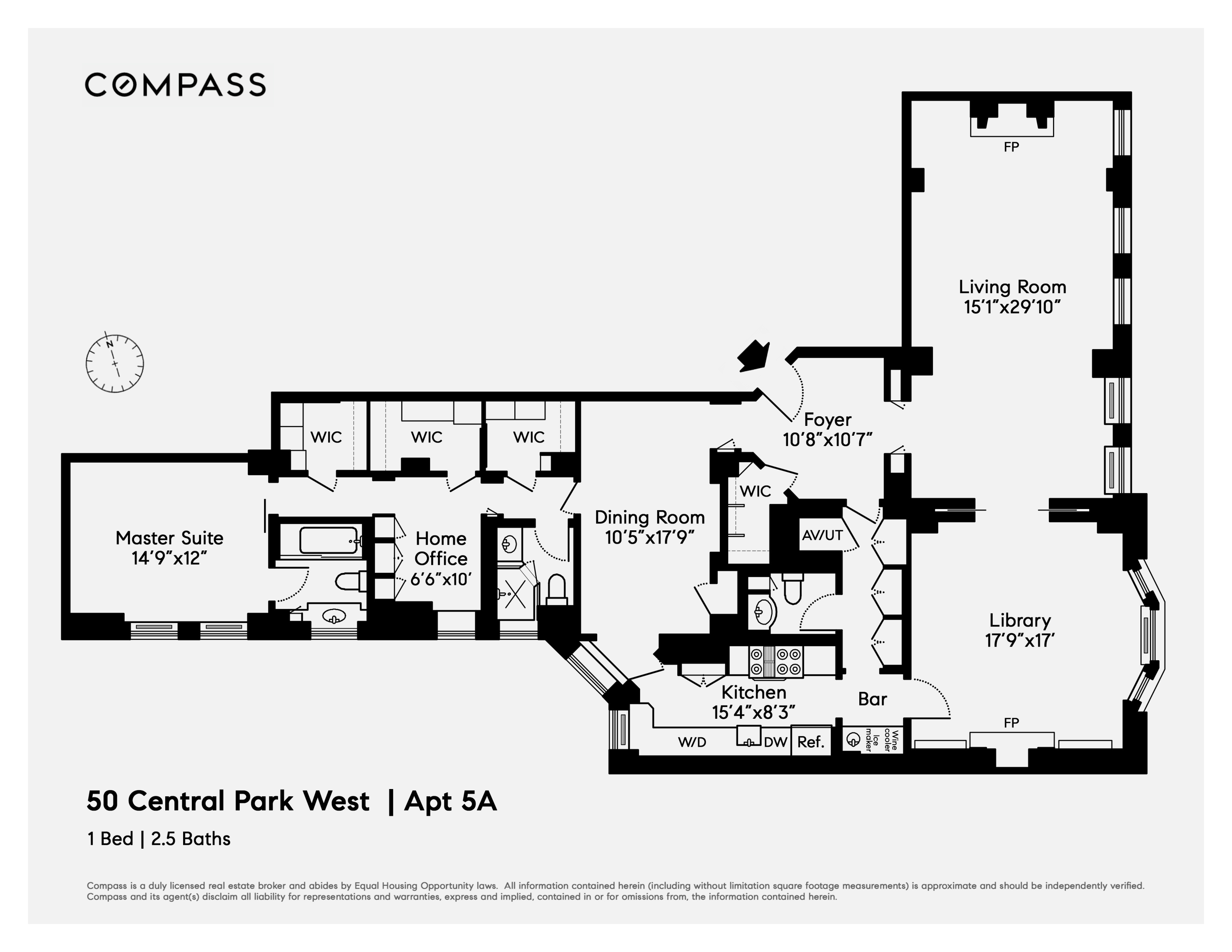 50 Central Park West, Unit 5A Manhattan, NY 10023 - Photo 22 of 23