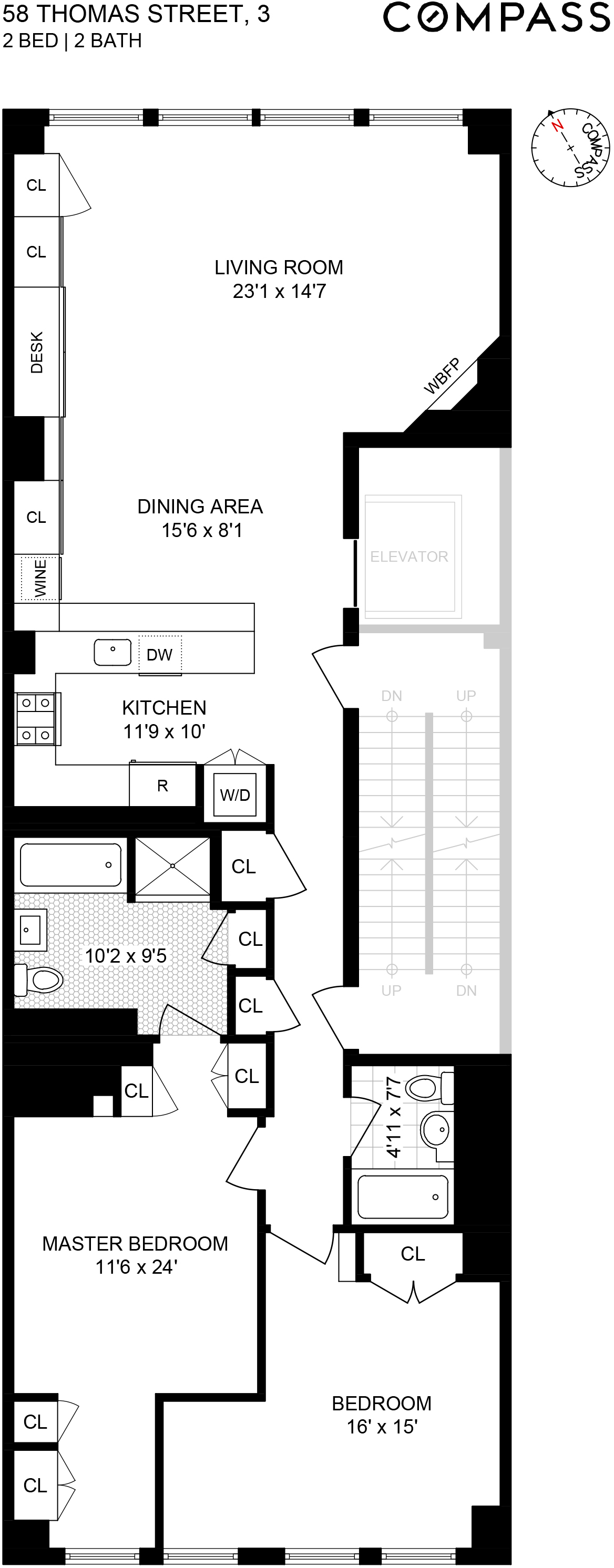 58 Thomas Street, Unit 3 Manhattan, NY 10013 - Photo 12 of 13