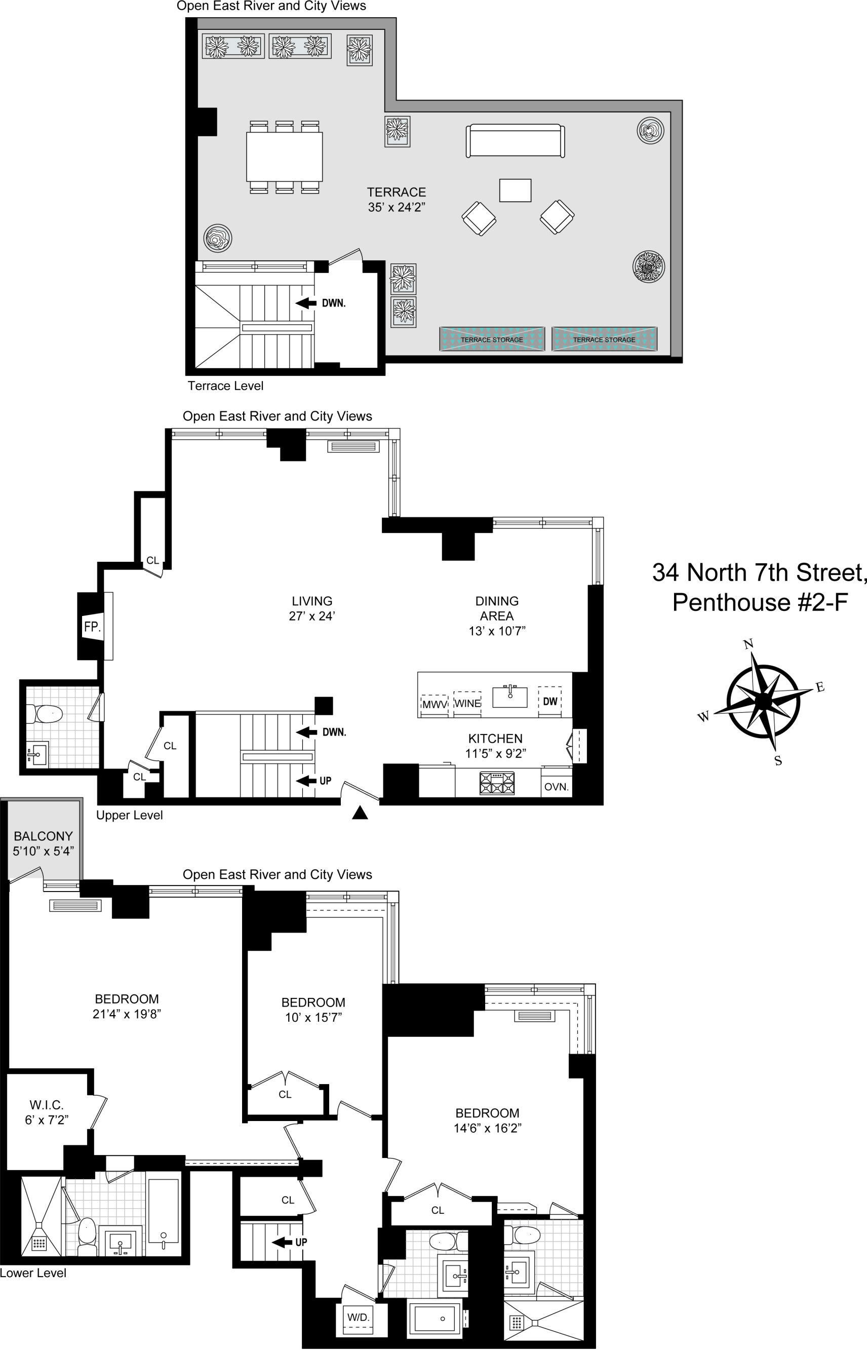 34 N 7th Street, Unit PH2F Brooklyn, NY 11249 - Photo 14 of 14