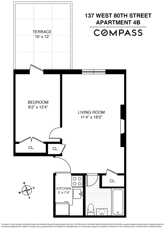 137 West 80th Street, Unit 4B Manhattan, NY 10024 - Photo 6 of 6