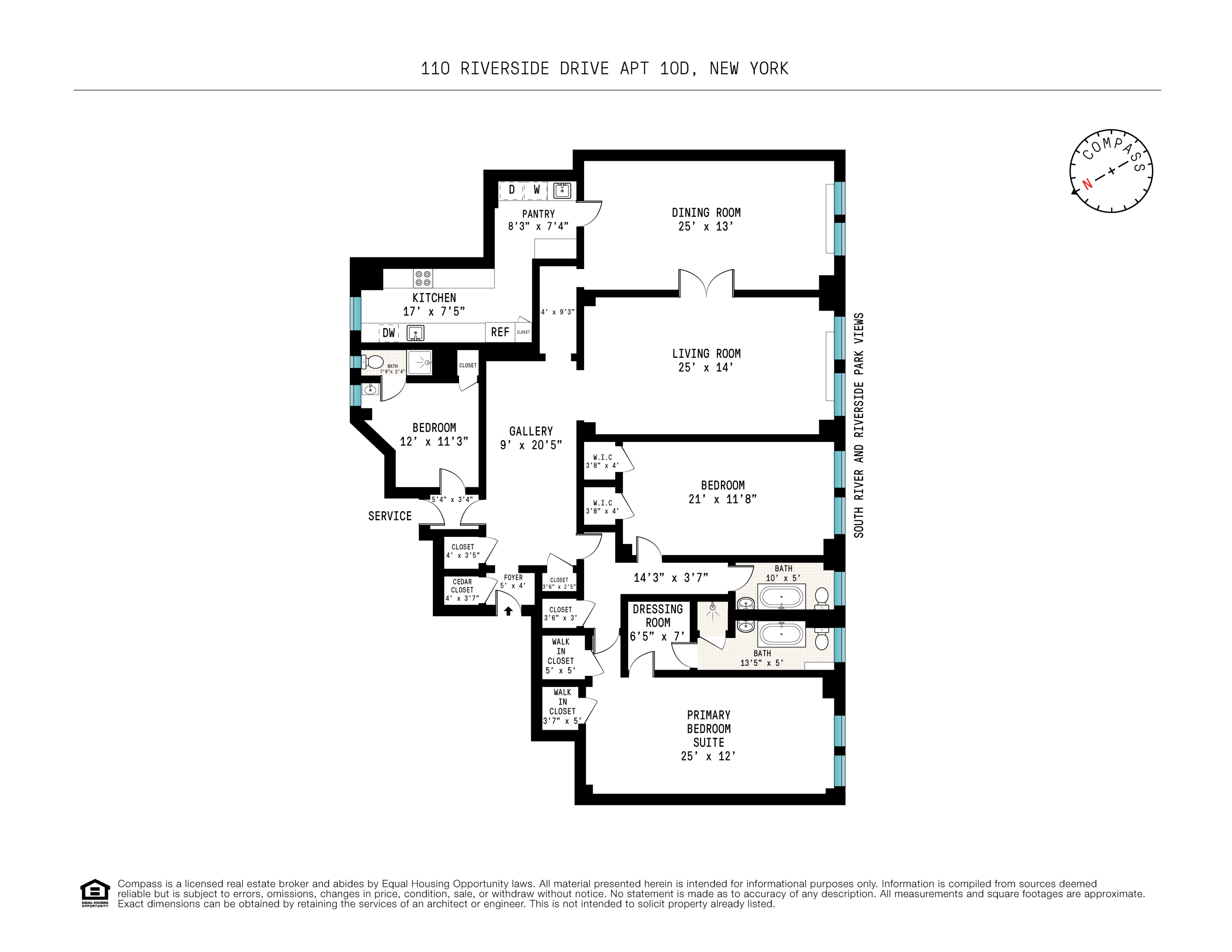 110-118 Riverside Drive, Unit 10D Manhattan, NY 10024 - Photo 11 of 12