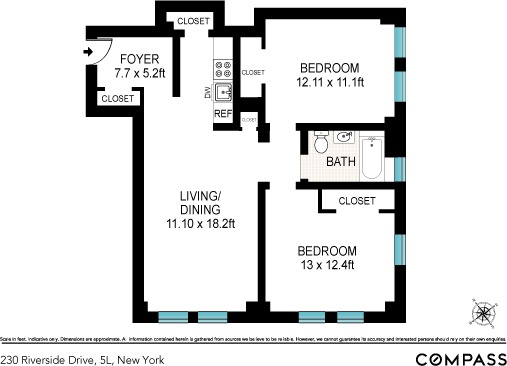 230 Riverside Drive, Unit 5L Manhattan, NY 10025 - Photo 8 of 8