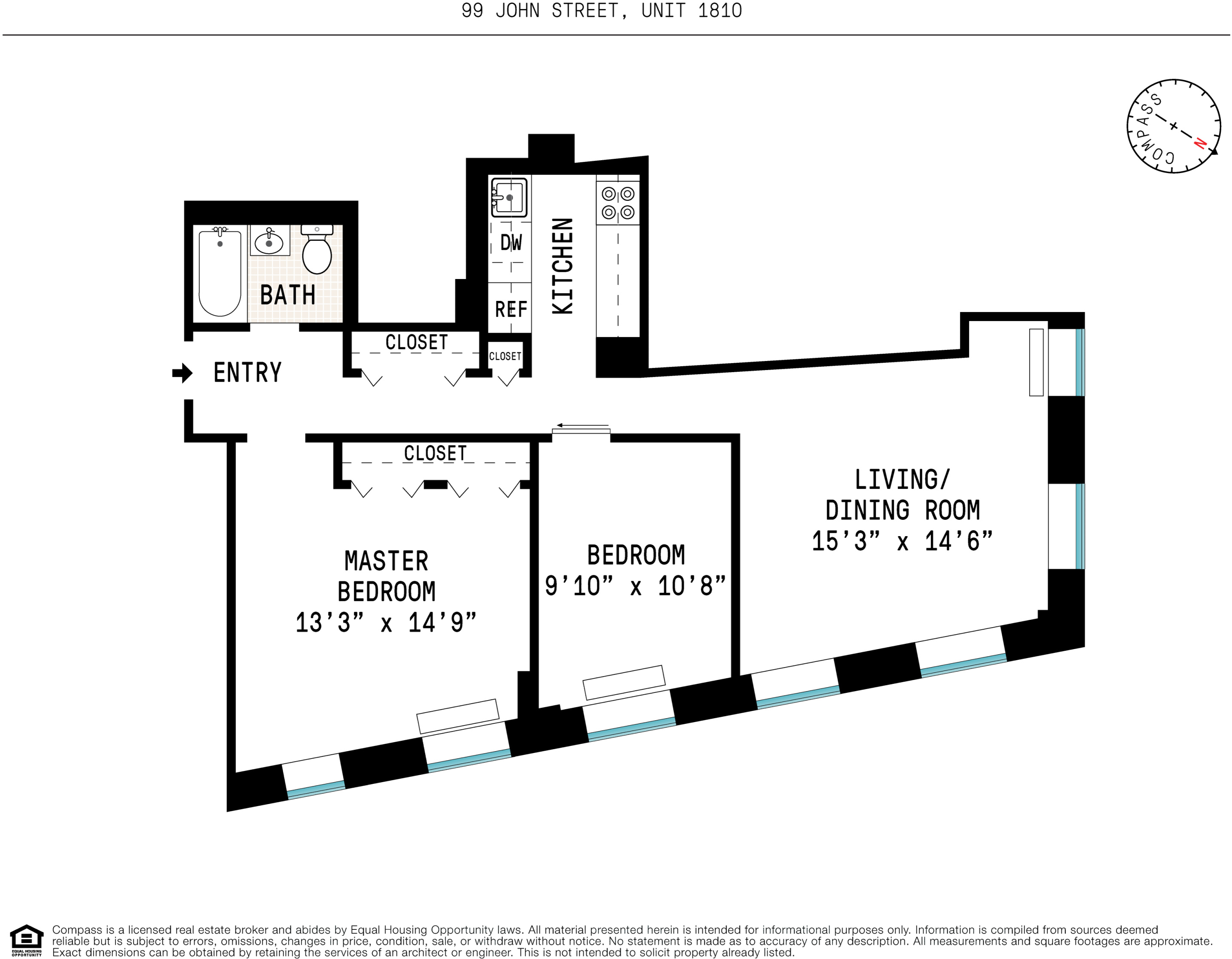 99 John Street, Unit 1810 Manhattan, NY 10038 - Photo 9 of 9