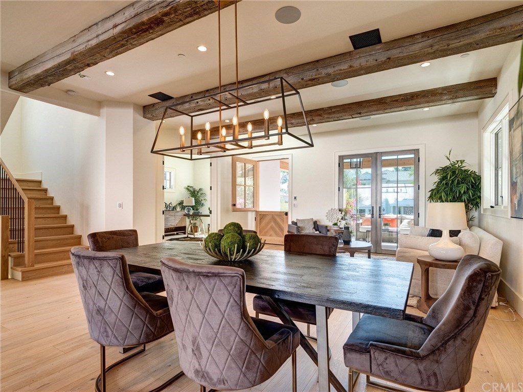 559 31st Street Manhattan Beach, CA 90266 - Photo 47 of 49 Trestlewood solid reclaimed wood beams and ceiling accents, white oak flooring, huge open floor plan, LaCantina door systems for indoor/outdoor feel, surround sound throughout home. Crestron whole home automation.