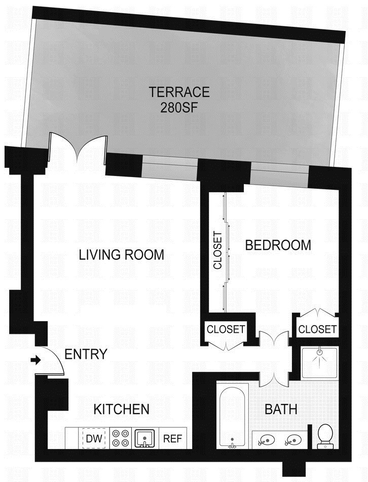 20 Pine Street, Unit 2505 Manhattan, NY 10005 - Photo 10 of 10