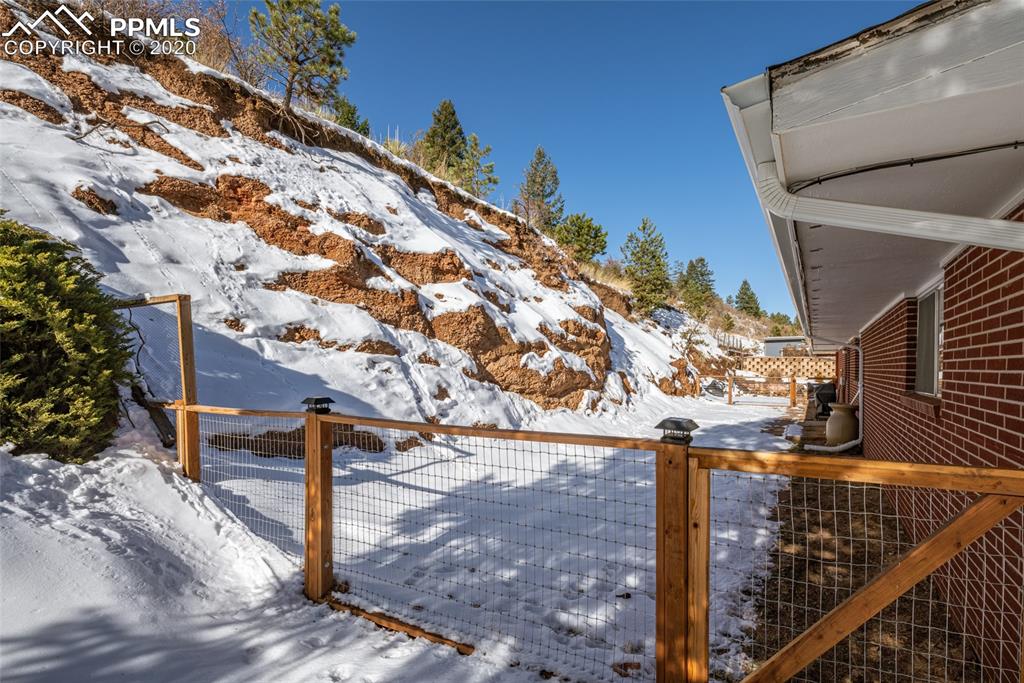 8715 Chipita Park Road Cascade, CO 80809 - Photo 32 of 33 Views of the rear yard.