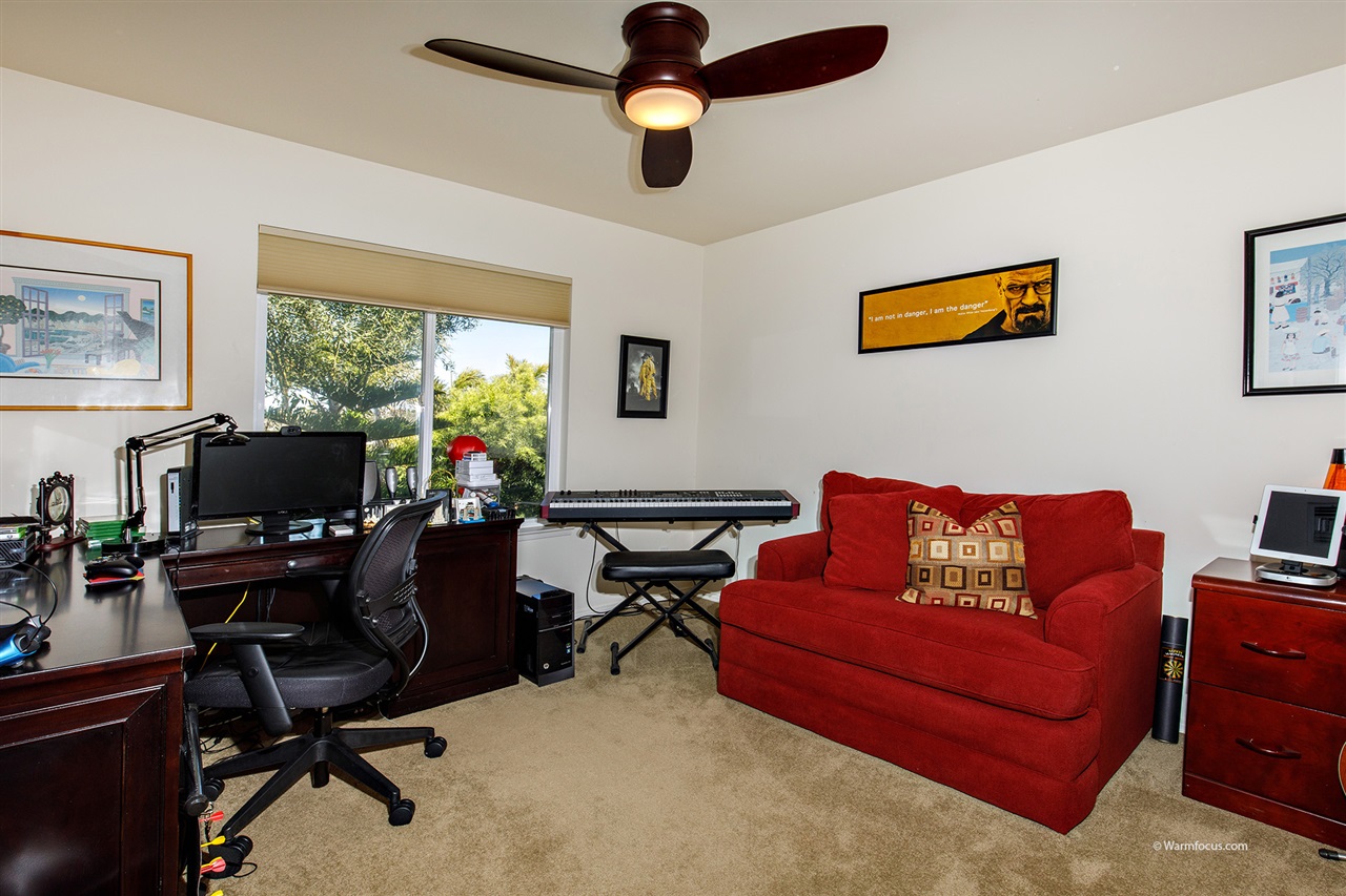 449 Ocean View Avenue Encinitas, CA 92024 - Photo 20 of 23 2nd story bedroom (currently used as office)