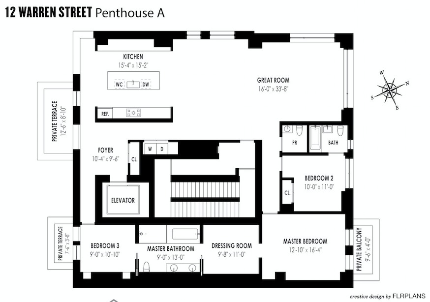 12 Warren Street, Unit PHA Manhattan, NY 10007 - Photo 16 of 16