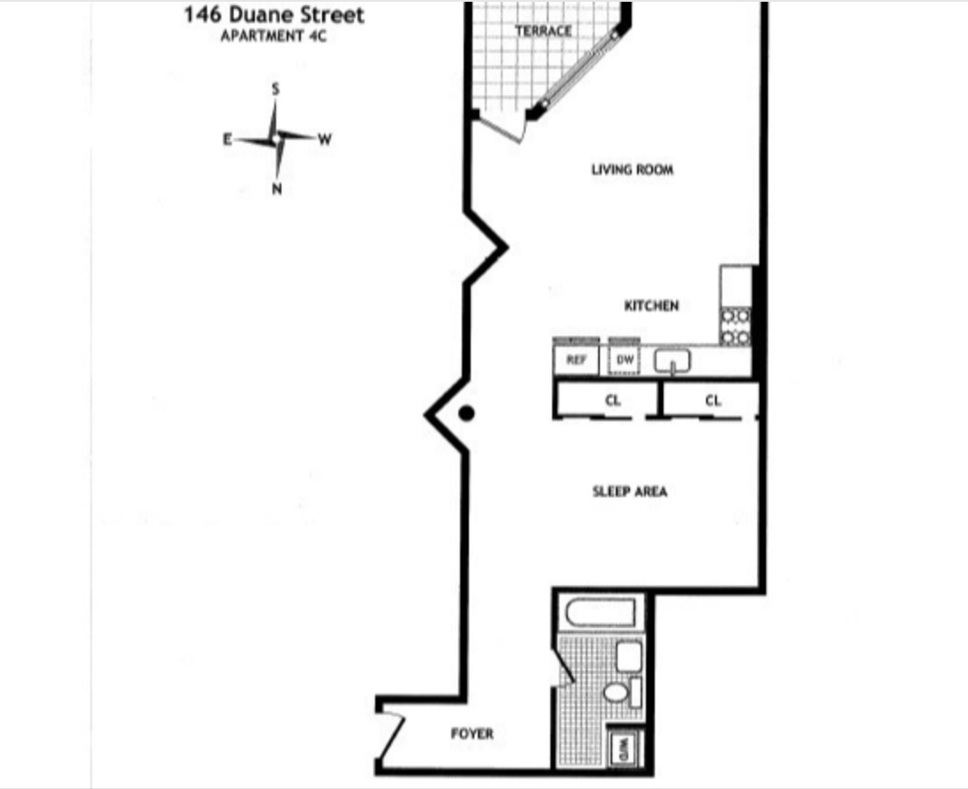 146 Duane Street, Unit 4C Manhattan, NY 10013 - Photo 10 of 10