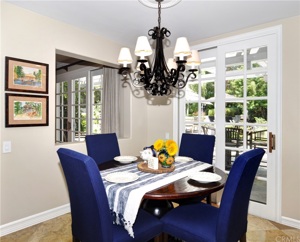 7 Estates Drive Villa Park, CA 92861 - Photo 9 of 46 Charming breakfast nook with French doors to the back yard