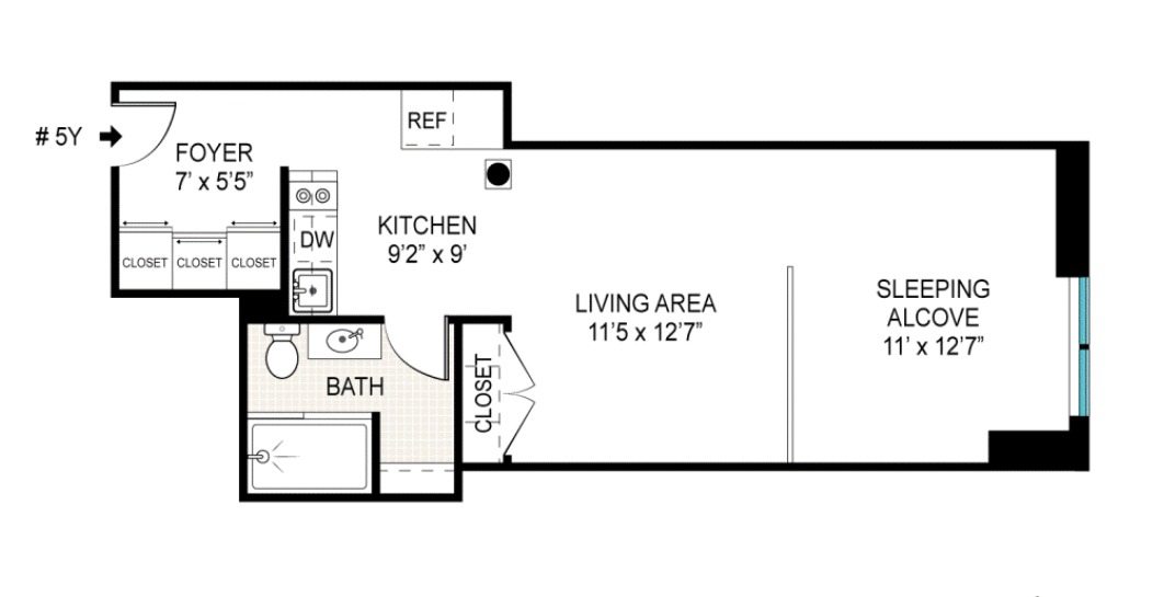 23 Waverly Place, Unit 5Y Manhattan, NY 10003 - Photo 9 of 9