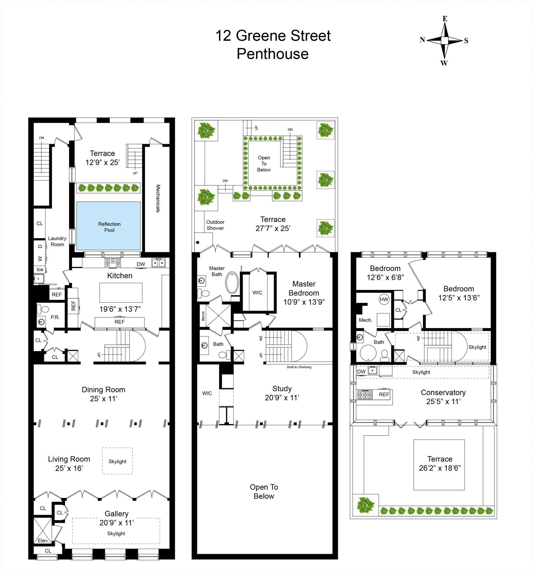 12 Greene Street, Unit PH Manhattan, NY 10013 - Photo 45 of 45