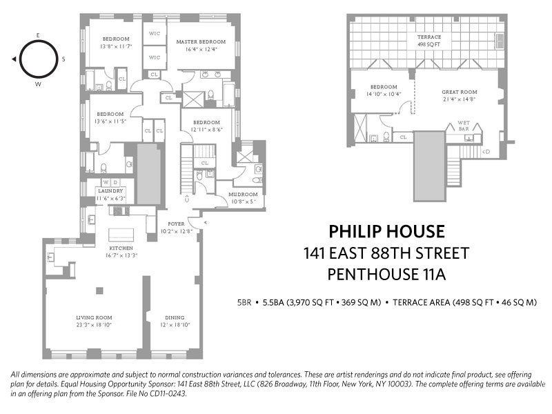 141 East 88th Street, Unit Penthouse 11A Manhattan, NY 10128 - Photo 19 of 19