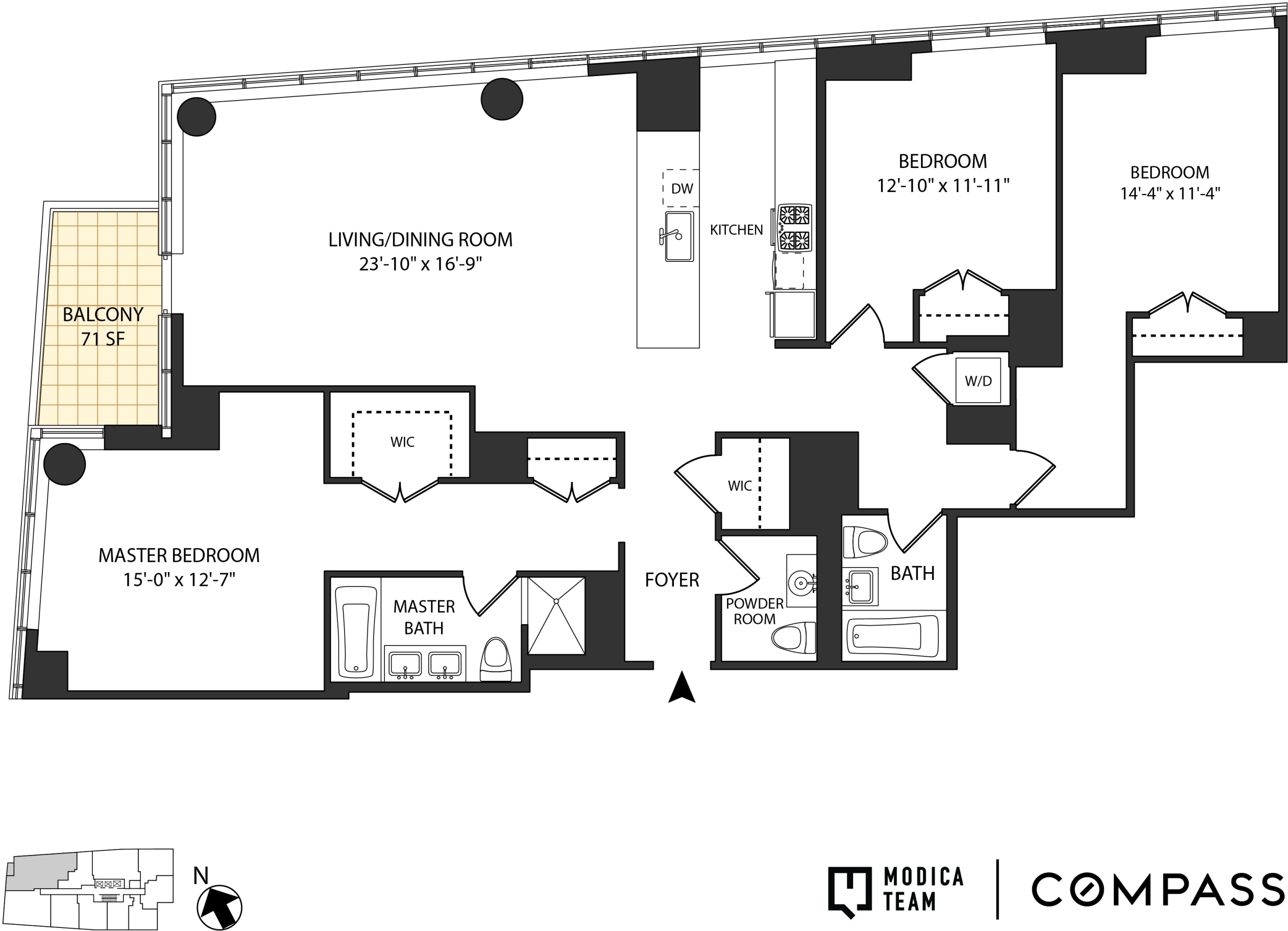 2 Northside Piers, Unit 7K Brooklyn, NY 11249 - Photo 14 of 14