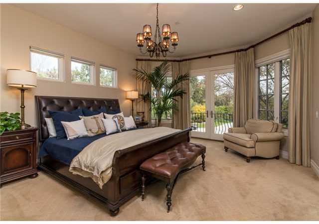 14790 El Rodeo Court Rancho Santa Fe, CA 92067 - Photo 15 of 25 Secondary bedroom with balcony