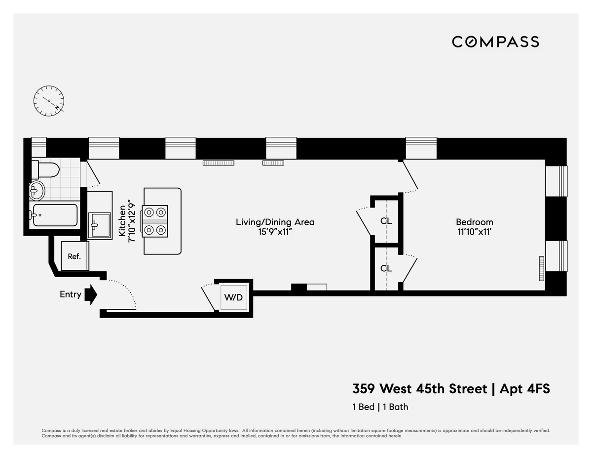 359 West 45th Street, Unit 2FS Manhattan, NY 10036 - Photo 6 of 6