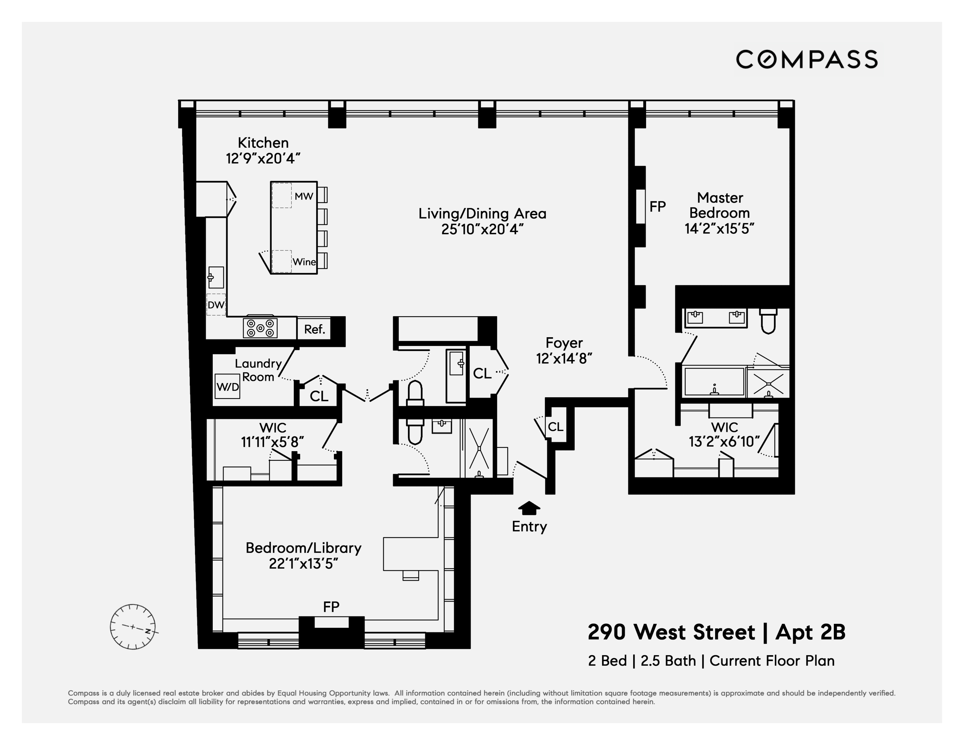 290 West Street, Unit 2B Manhattan, NY 10013 - Photo 14 of 15