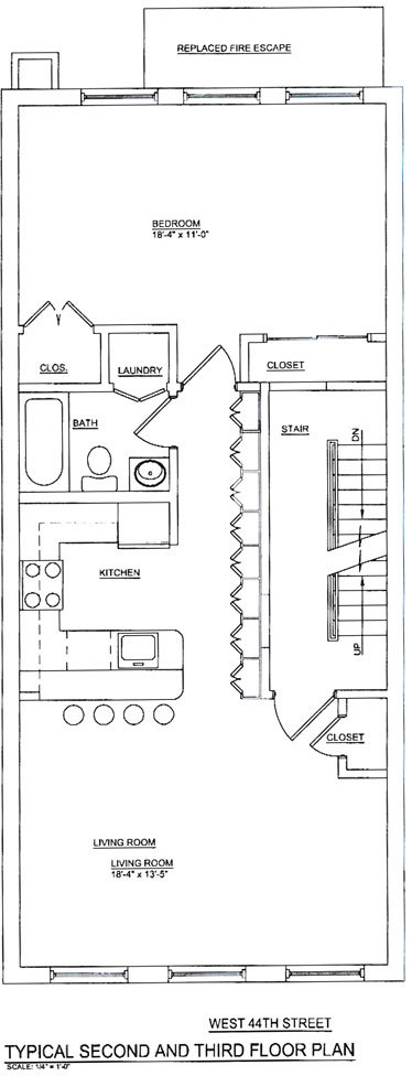 431 West 44th Street, Unit 3 Manhattan, NY 10036 - Photo 7 of 7