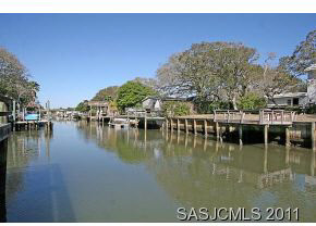 214 Treasure Beach Road St. Augustine, FL 32080 - Photo 11 of 12 canal