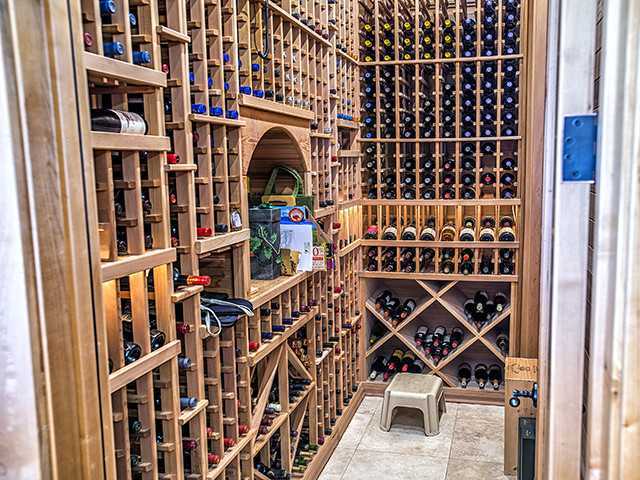 1223 Crestview Drive Cardiff-by-the-Sea, CA 92007 - Photo 17 of 25 Guest House Wine Cellar