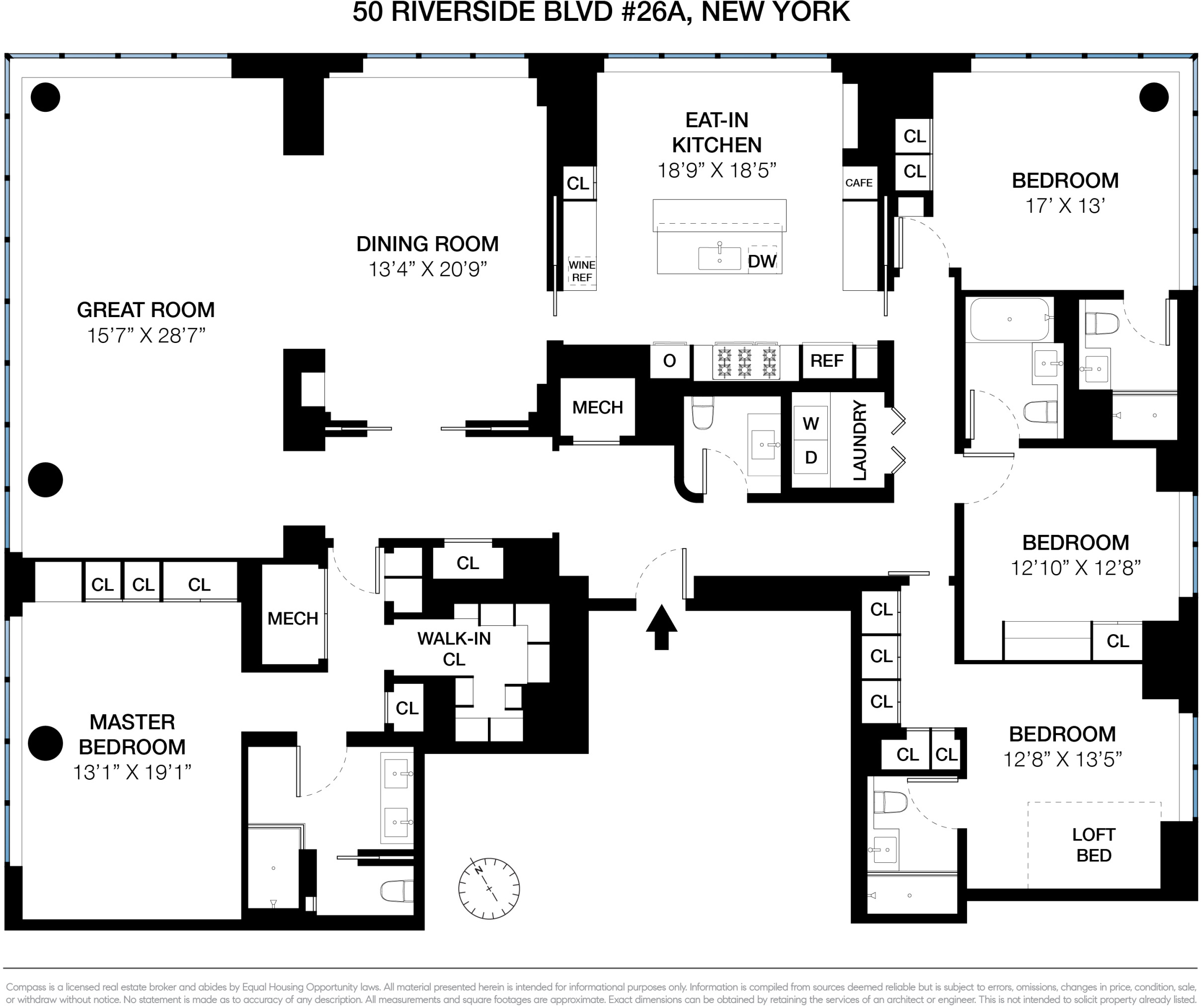 50 Riverside Boulevard, Unit 26A Manhattan, NY 10069 - Photo 19 of 19