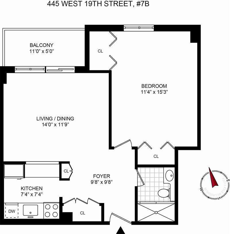 445 West 19th Street, Unit 7B Manhattan, NY 10011 - Photo 8 of 8