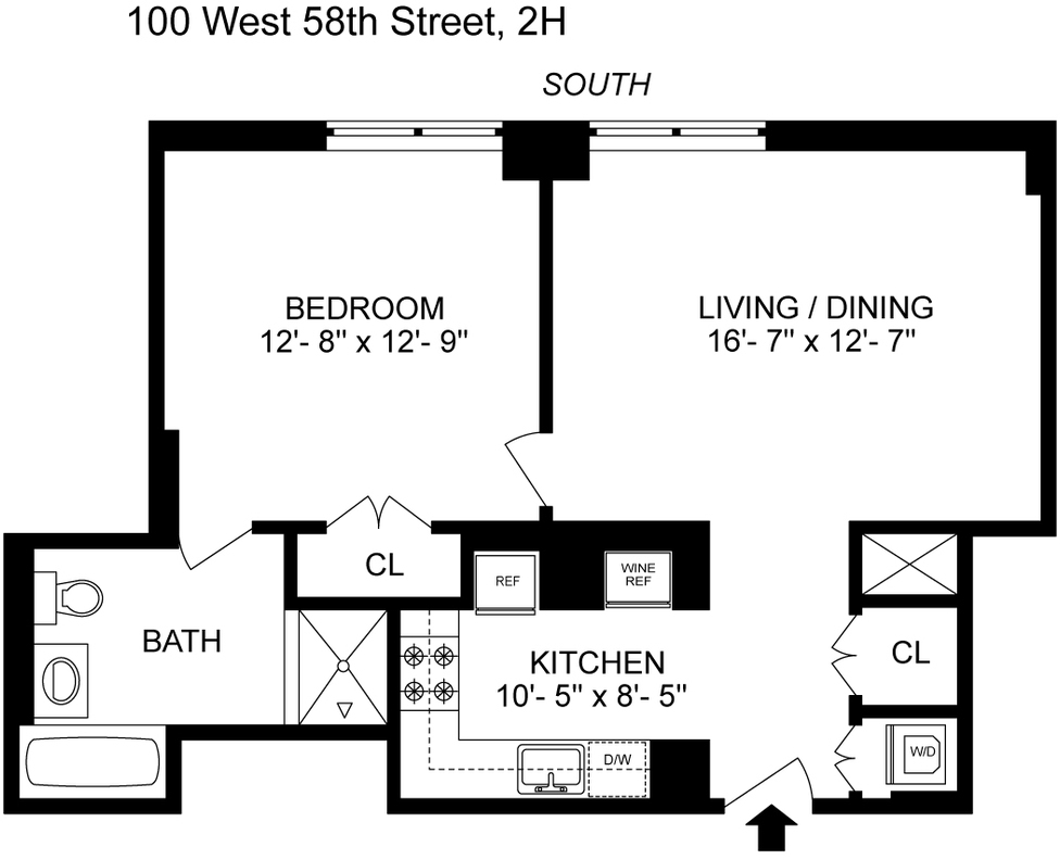 100 West 58th Street, Unit 2H Manhattan, NY 10019 - Photo 7 of 7