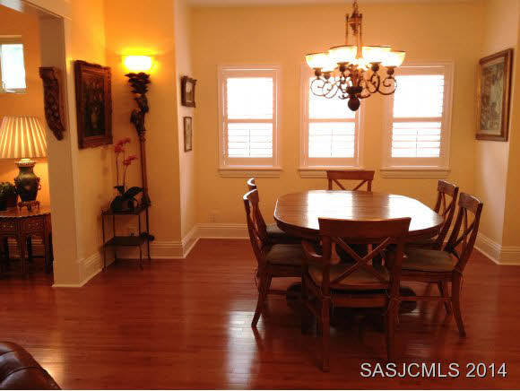 21 Casanova Road St. Augustine, FL 32080 - Photo 4 of 24 Formal Dining is Open to Kitch