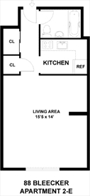 88 Bleecker Street, Unit 2E Manhattan, NY 10012 - Photo 6 of 6