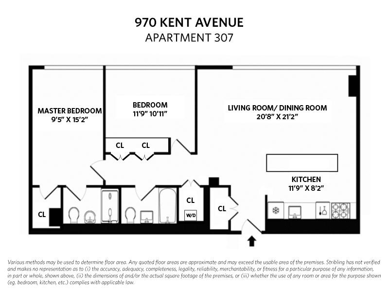 970 Kent Avenue, Unit 307 Brooklyn, NY 11205 - Photo 7 of 7