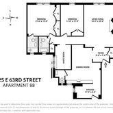 $1,625,000 | 125 East 63rd Street, Unit 8B | Lenox Hill