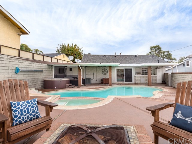 2002 Jaybrook Drive Rancho Palos Verdes, CA 90275 - Photo 18 of 23 Build-in fireplace to enjoy s'mores by the pool