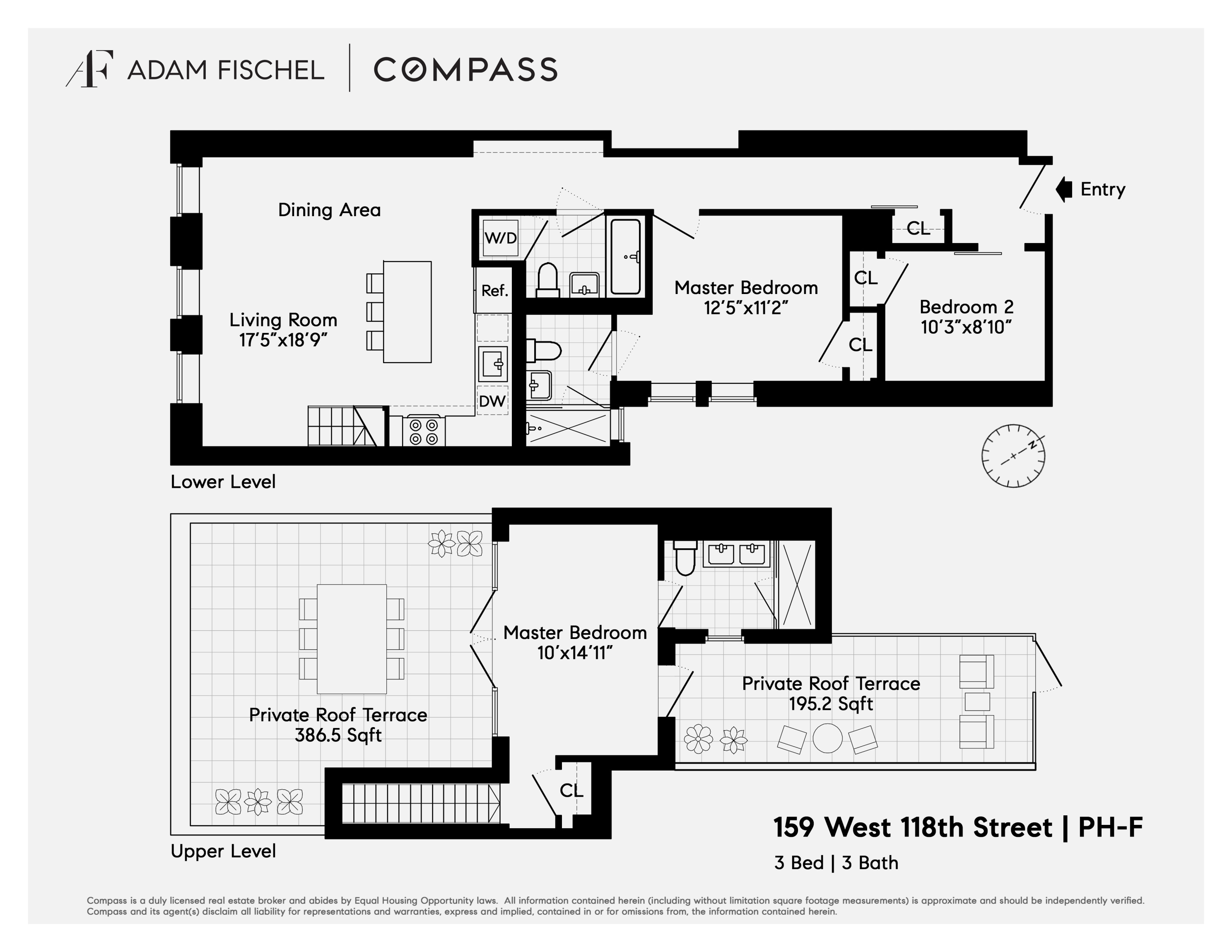 159 West 118th Street, Unit PHF Manhattan, NY 10026 - Photo 12 of 12