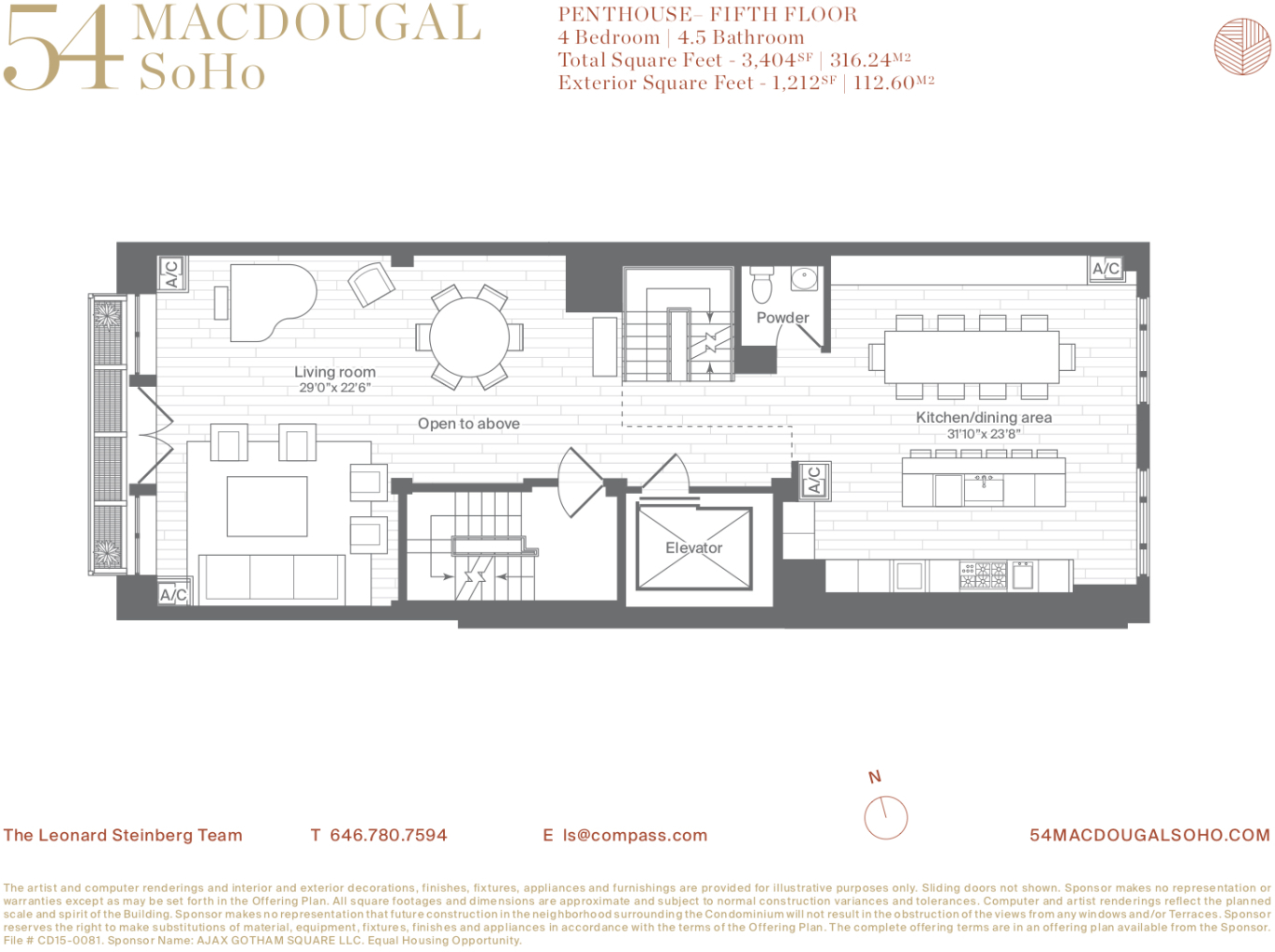 54 MacDougal Street, Unit PH Manhattan, NY 10012 - Photo 22 of 24