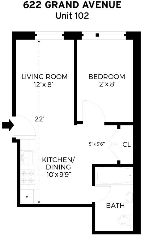 622 Grand Avenue, Unit 102 Brooklyn, NY 11238 - Photo 9 of 9