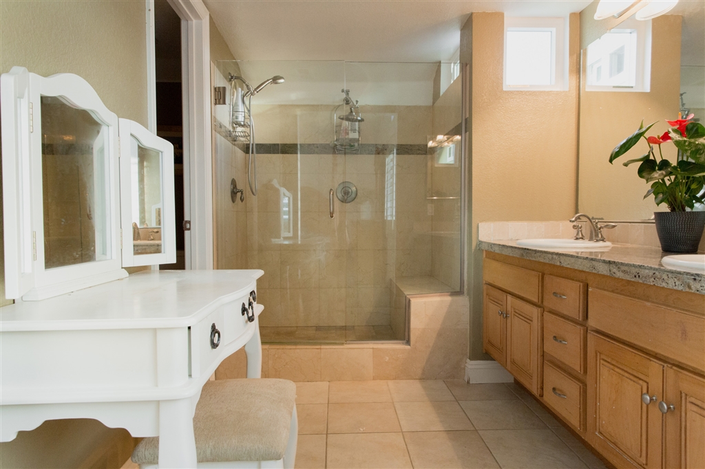 2105 Madiera Drive Oceanside, CA 92056 - Photo 24 of 25 Newly renovated bathroom with a walk-in shower.