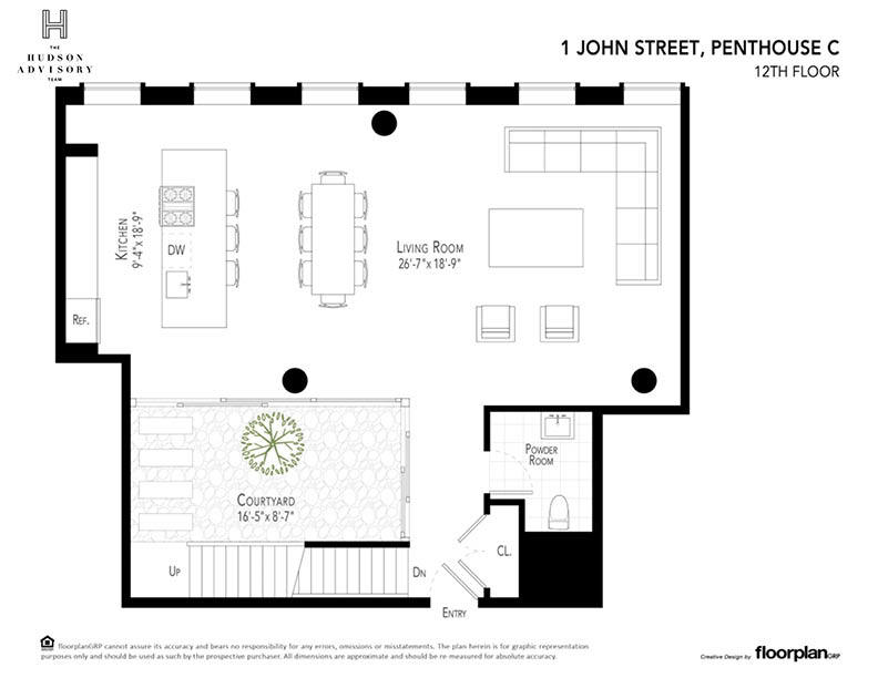 1 John Street, Unit PHC Brooklyn, NY 11201 - Photo 26 of 28