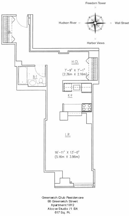 88 Greenwich Street, Unit 1812 Manhattan, NY 10006 - Photo 14 of 14