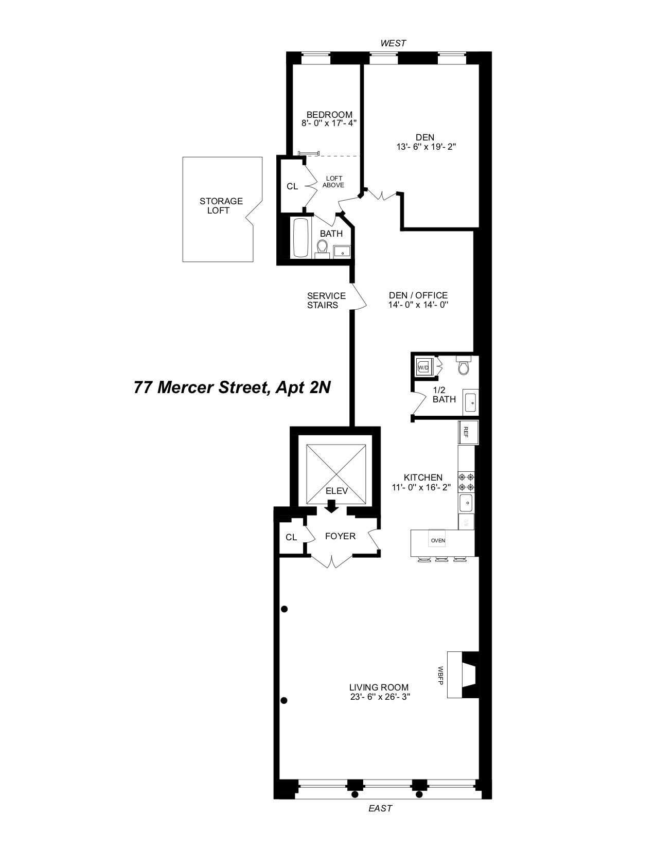 77 Mercer Street, Unit 2n Manhattan, NY 10012 - Photo 10 of 10