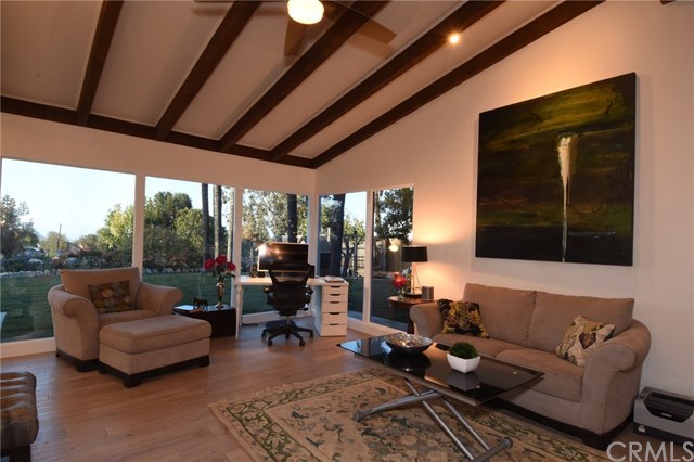 12 Harbor Sight Drive Rolling Hills Estates, CA 90274 - Photo 15 of 56 Beautiful family room beyond the living room...also with views of the yard and city lights!