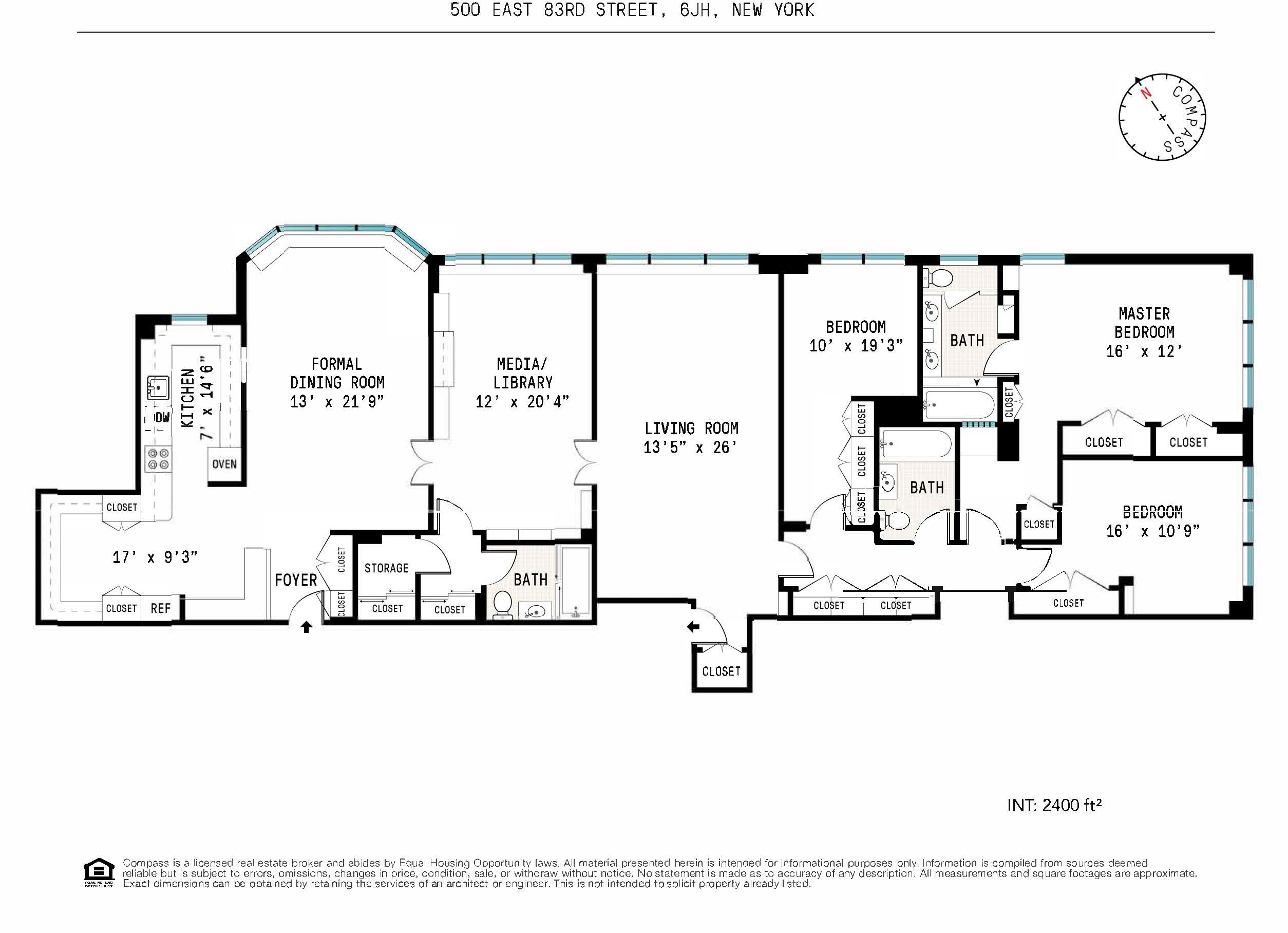 500 East 83rd Street, Unit 6HJ Manhattan, NY 10028 - Photo 13 of 14