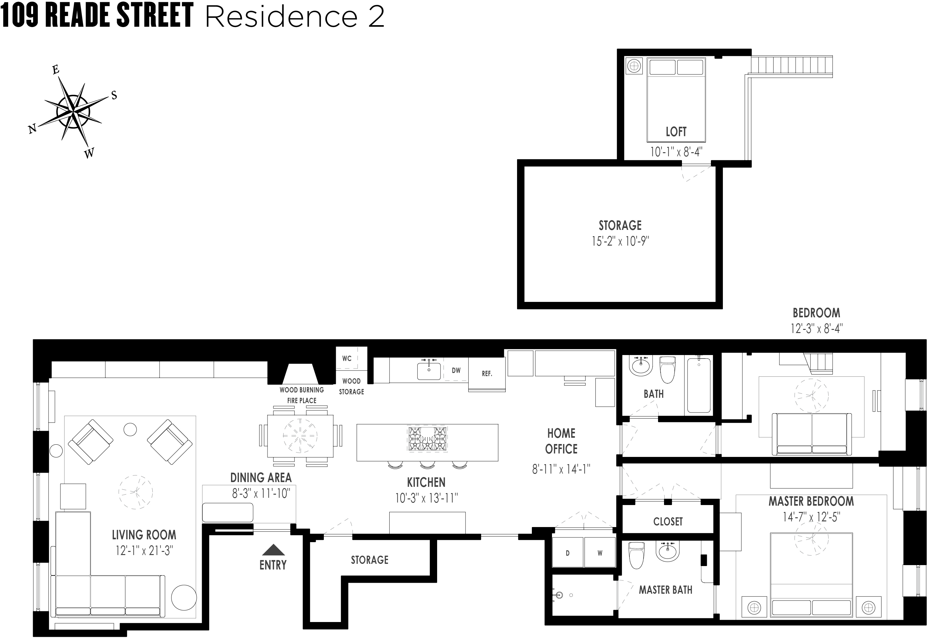 109 Reade Street, Unit 2 Manhattan, NY 10013 - Photo 5 of 5