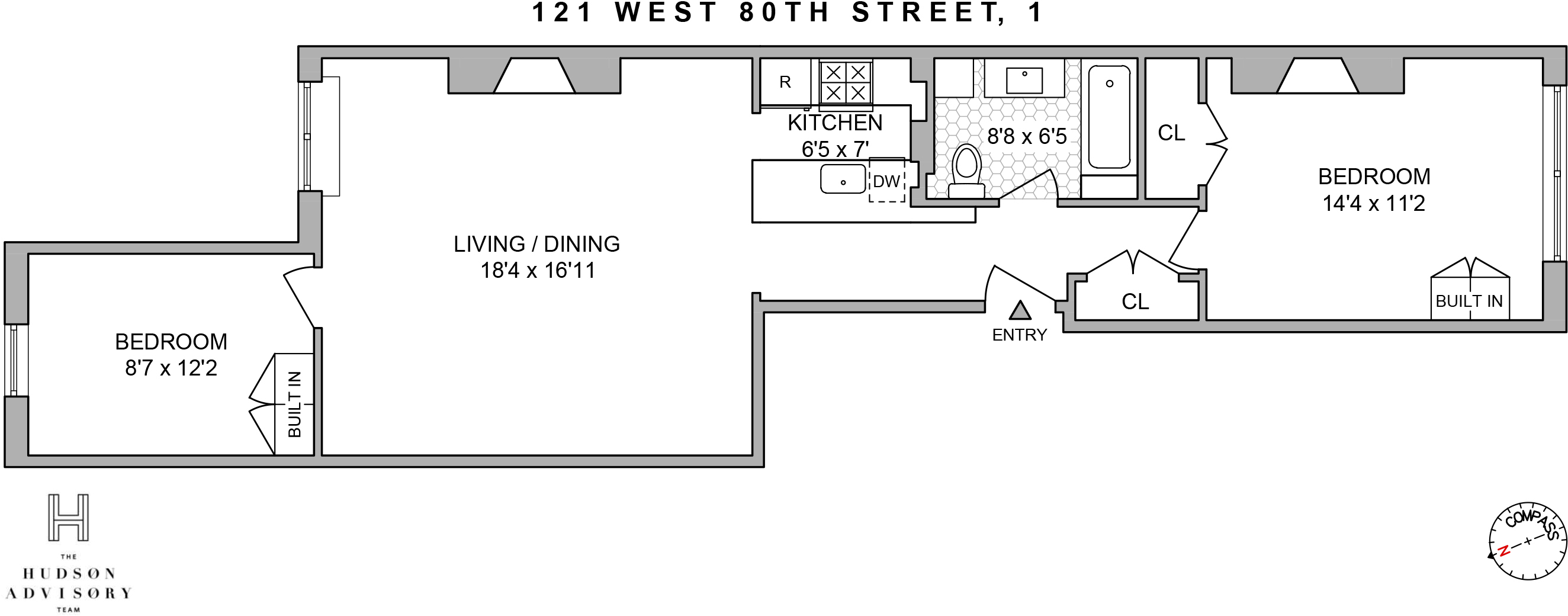 121 West 80th Street, Unit PARLOR Manhattan, NY 10024 - Photo 7 of 7