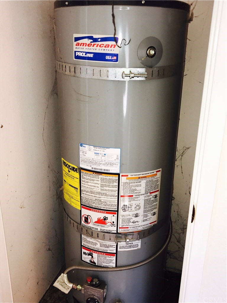 1073 Devore Road San Bernardino, CA 92407 - Photo 20 of 49 Water Heater Strapped custom closet