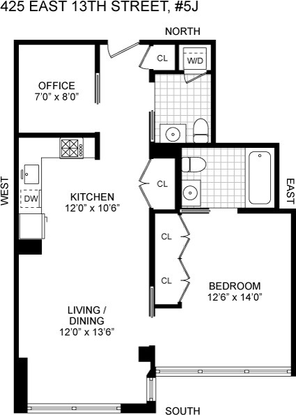 425 East 13th Street, Unit 5J Manhattan, NY 10009 - Photo 11 of 11