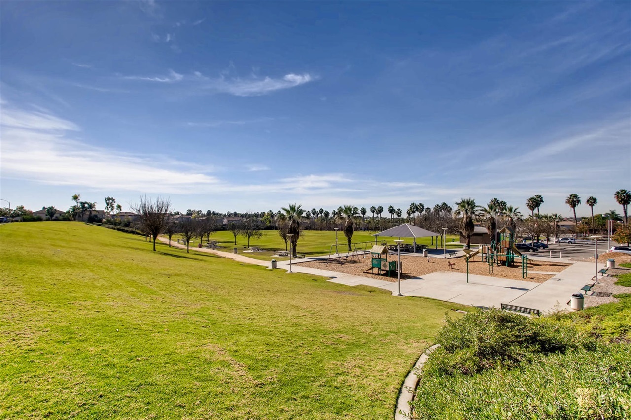 1615 Santa Flora Road Chula Vista, CA 91913 - Photo 25 of 25 View to the park from 2 of the bedrooms and its just across the street for your fun or peaceful days. Even you can have nice get together there. A lot of parking on the street