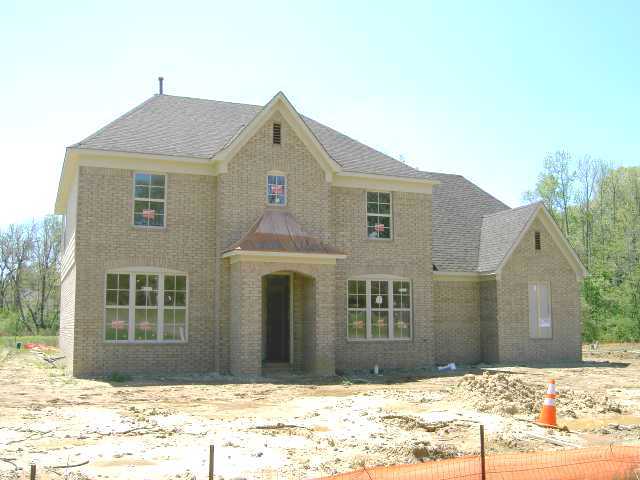 4725 Hampton Ridge Lane Bartlett, TN 38002 - Photo 1 of 1 HOME IS NEARING COMPLETION - DRIVE AND WALKS ON INSTALLED - INTERIOR IS BEING TRIMED AND CABINETS INSTALLED - ESTIMATE FINISH DATE APPROXIMATELY 11-15-09.